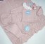 Conjunto polainas 3p cuello encaje y lacito